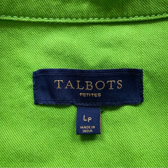 Talbots Green Jean Jacket - Picture 4 of 9